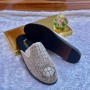 Quality Billionaire Gray Colour Half Shoe