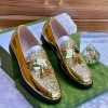 Gucci high quality shoe - Gold