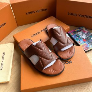 Louis Vuitton high quality Pam slippers