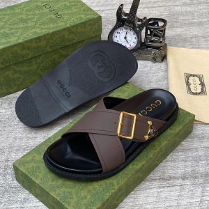 Alternative view of Gucci high quality Pam slippers