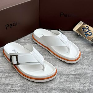 Pedro high quality slippers - white