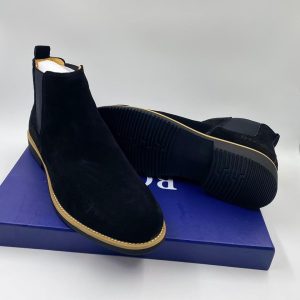 Hugo Boss suede ankle boot