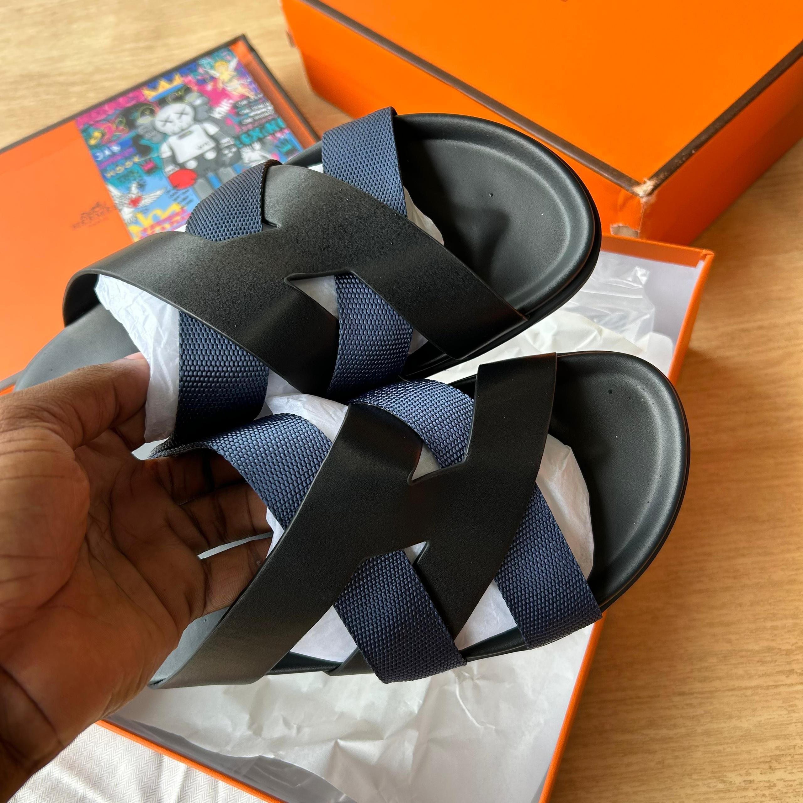 Hermes high quality slippers