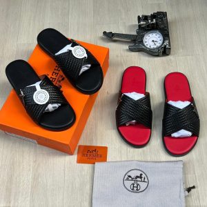 Hermes high quality slippers