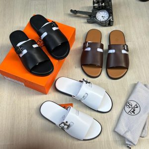 Hermes high quality slippers