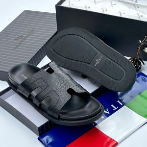 Alternative view of high quality Italian slippers