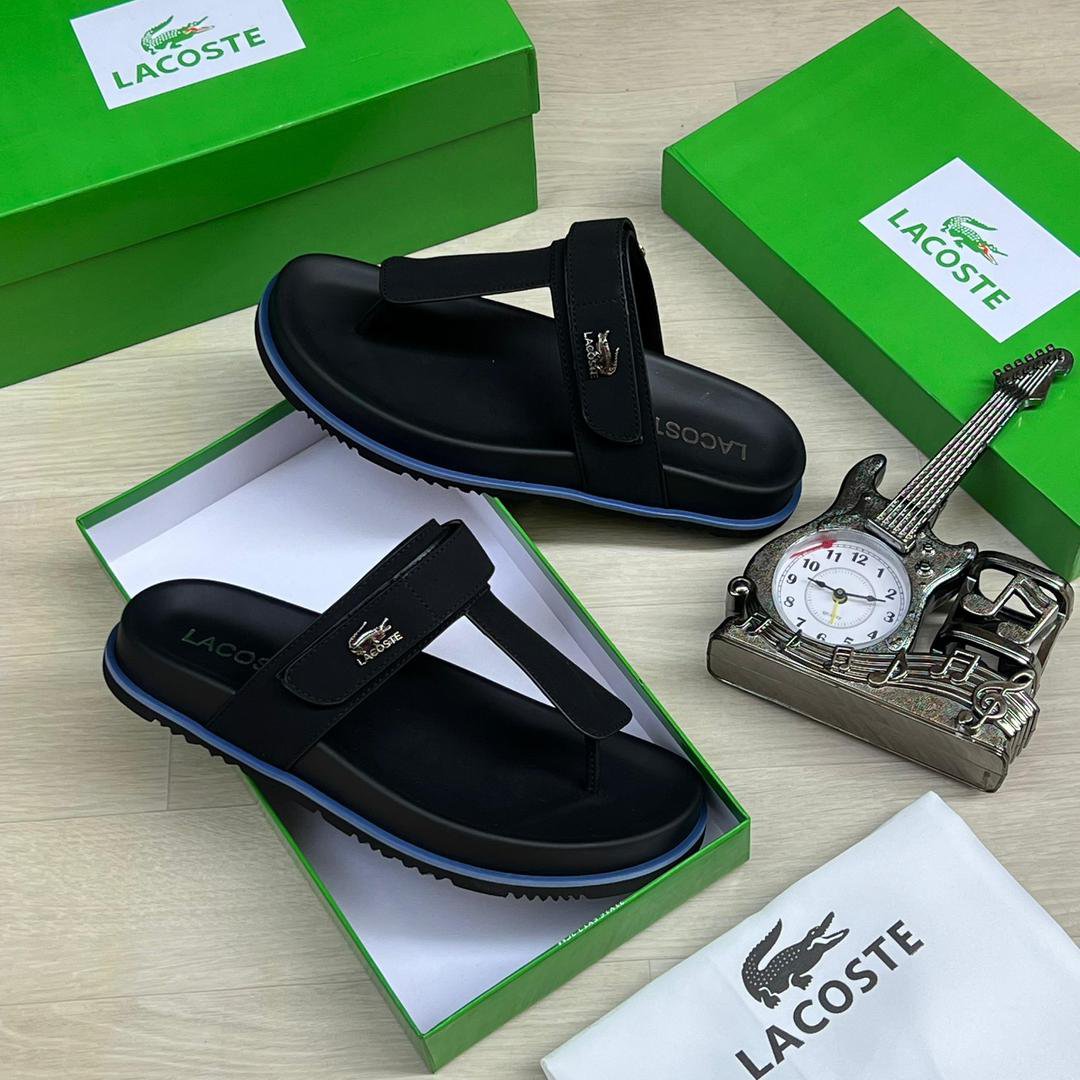 Lacoste quality slippers